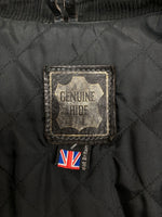 ルイスレザー Lewis Leathers MONZA モンザ DOUBLE RIDERS JACKET ダブル ライダース ジャケット ジップアップ バイカー アウター 紺 ジャケット ロゴ ネイビー 104MT-2225
