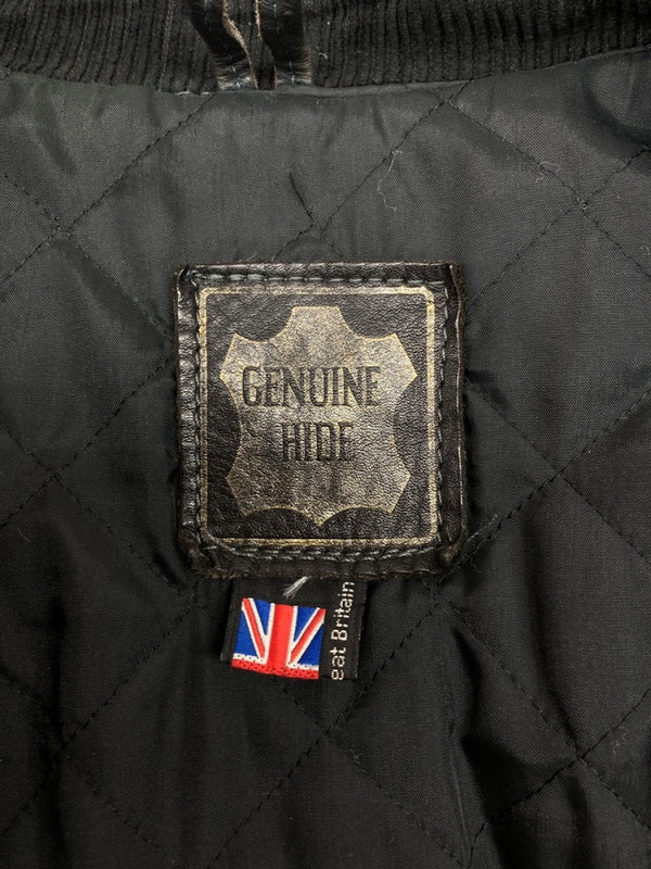 ルイスレザー Lewis Leathers MONZA モンザ DOUBLE RIDERS JACKET ダブル ライダース ジャケット ジップアップ バイカー アウター 紺 ジャケット ロゴ ネイビー 104MT-2225