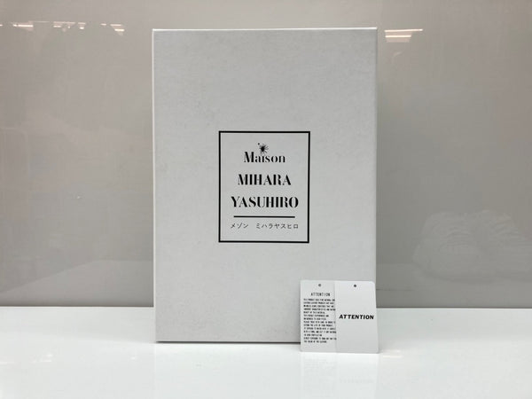 メゾンミハラヤスヒロ Maison MIHARA YASUHIRO WAYNE OG Sole Leather Low-top Sneaker ウェイン ローカット スニーカー MMY シューズ 白 A07FW702 メンズ靴 スニーカー ホワイト サイズ 42 104S-907