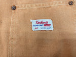 カーハート Carhartt 60's Vintage HEADLIGHT FINCK トリプルネーム ミシガンチョアコート カバーオール ヴィンテージ ダック ワーク ブランケット 茶色 サイズ 42 ジャケット 無地 ブラウン 104MT-972