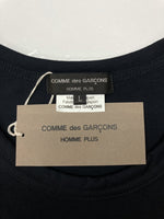 コムデギャルソン COMME des GARCONS オムプリュス HOMME PLUS OVERSIZED PRINTED T-SHIRT オーバーサイズ ロングスリーブ Tシャツ BLACK 黒 PM-T013-051-1-4L ロンT プリント ブラック Lサイズ 104MT-685