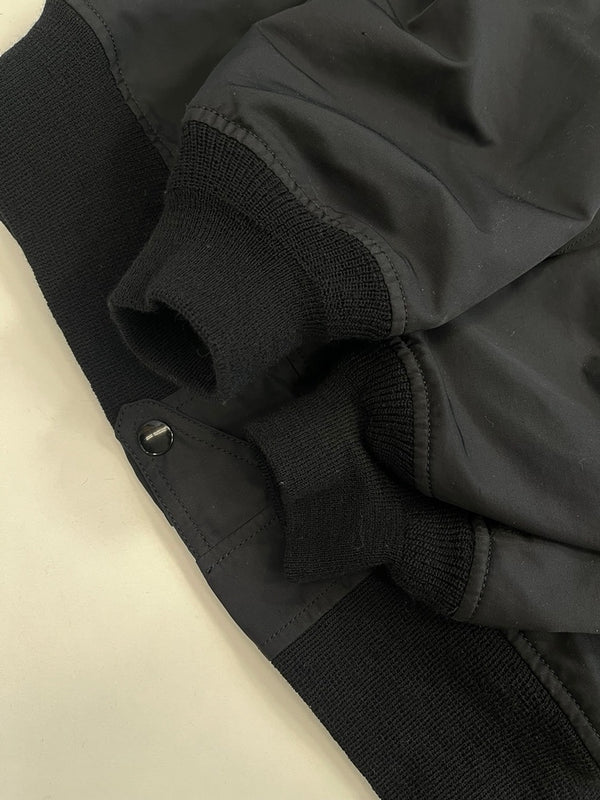 シオタ CIOTA スビンコットン ナイロン ツイル L-2A フライトジャケット ナイロンジャケット 黒 BZLM-105M サイズ5 ジャケット ブラック 101MT-4484