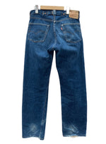 リーバイス Levi's 90s 90年代 501XXc USA製 555 バレンシア 37モデル 復刻 LVC ジーパン ジーンズ 紺 青 無地 デニム ネイビー W33 L36 104MB-321