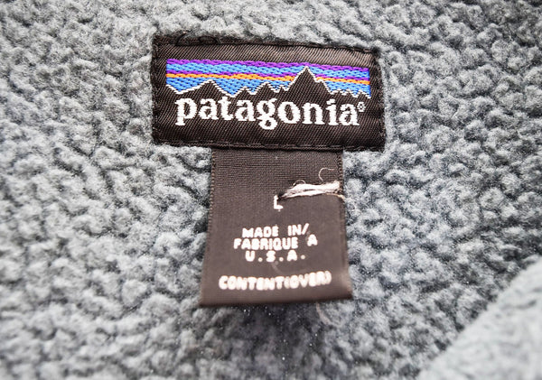 パタゴニア PATAGONIA 90s USA製 SYNCHILLA SHERING COAT シンチラシャーリングコート ジャケット グリーン Lサイズ 103MT-2754