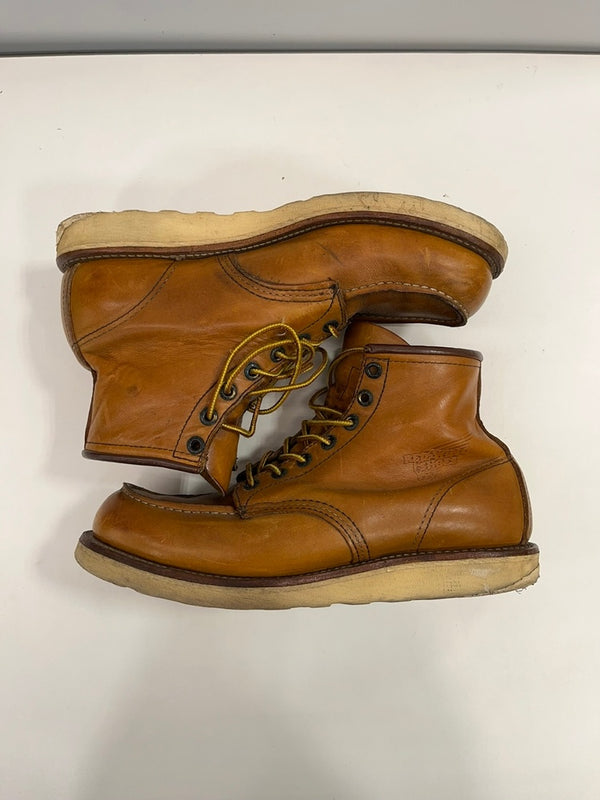 レッドウィング RED WING 6 inch Classic Moc irish setter アイリッシュセッター 茶 メンズ靴 ブーツ ワーク ベージュ USA 8 1/2 101sh-2397