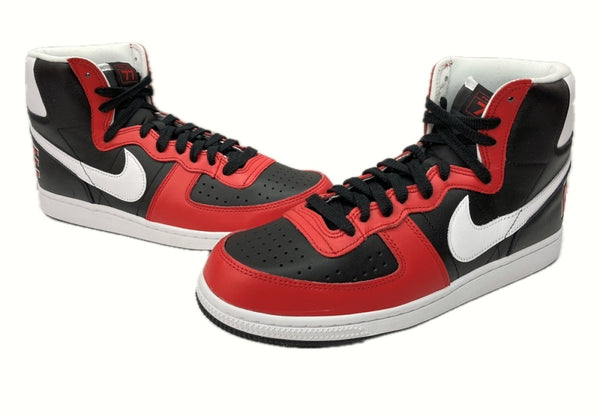 ナイキ NIKE 23年製 TERMINATOR HIGH PORTLAND ターミネーター ハイ ポートランド NBA 白 赤 黒 FN4442-001 メンズ靴 スニーカー ブラック 28.5cm 104-shoes484