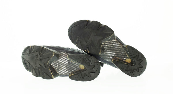 リーボック Reebok  VETEMENTS ヴェトモン INSTA PUMP FURY インスタポンプフューリー プリントスニーカー グレー CN2260 メンズ靴 スニーカー グレー 25.5cm 103-shoes-87