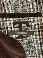 タリアトーレ TAGLIATORE チェック テーラードジャケット イタリア製 1SMC22K-85QIG023 サイズ50 ジャケット グレー 101MT-4855