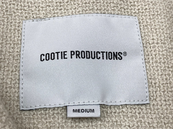 クーティー COOTIE 3rd Type Jacket サード タイプ トラッカー ジャケット 白 ジャケット 無地 ホワイト Mサイズ 104MT-2100