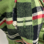 シュプリーム SUPREME 20FW tartan flannelshirt ネルシャツ 長袖シャツ グリーン XLサイズ 201MT-4370