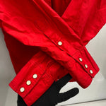 【曜日割引対象外】 ラングラー Wrangler 60's WESTERN SHIRT 長袖シャツ レッド 15-33サイズ 201MT-4376 VB