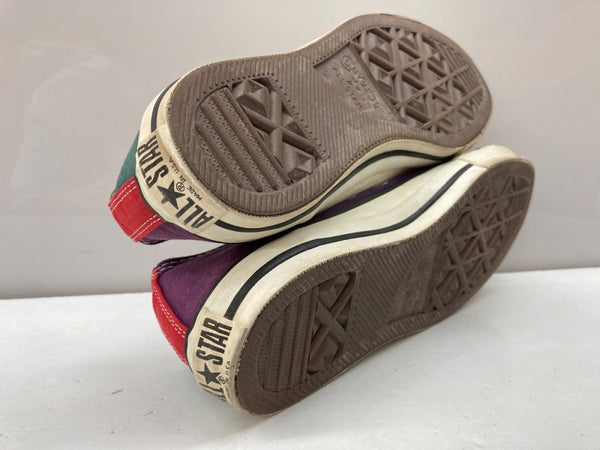 コンバース CONVERSE 90s ALL STAR LOW オールスターロー キャンバス クレイジーパターン USA製 シューズ メンズ靴 スニーカー マルチカラー サイズ 9 104S-881