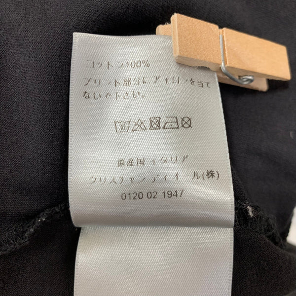 ディオール・オム DIOR HOMME 20AW HOMME ATELIER L/S TEE ロンT ブラック Lサイズ 201MT-4669
