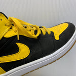 ナイキ NIKE エアジョーダン1 AIR JORDAN 1 2007年製 136085-072  メンズ靴 スニーカー イエロー 28cmサイズ 201-shoes1553