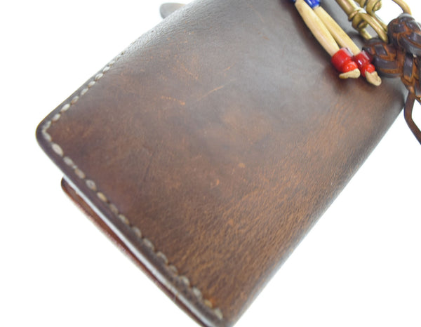 オールドコインカンパニー Old Coin Company  フェザー コンチョ レザー ロング ウォレット 長財布  財布・ケース メンズ財布 ブラウン 103SA-28