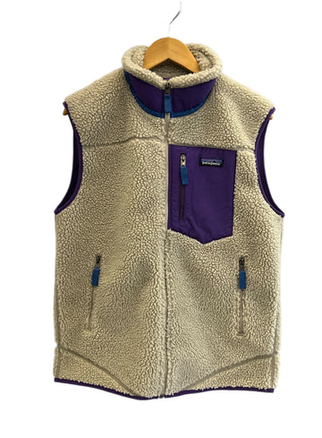 パタゴニア PATAGONIA Classic Retoro-X Vest クラシックレトロXベスト ボアベスト フリースベスト 23048FA20 ベスト ベージュ Mサイズ 101MT-5408