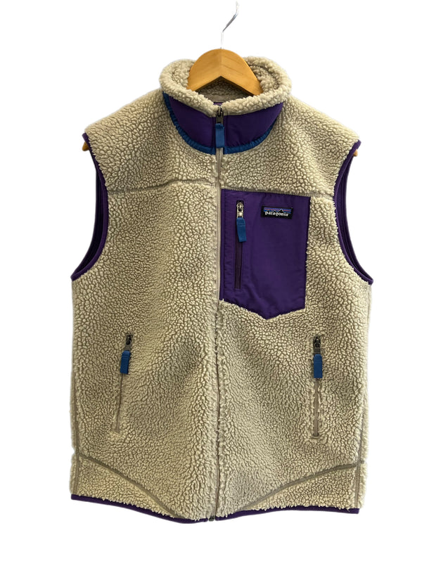 パタゴニア PATAGONIA Classic Retoro-X Vest クラシックレトロXベスト ボアベスト フリースベスト 23048FA20 ベスト ベージュ Mサイズ 101MT-5408