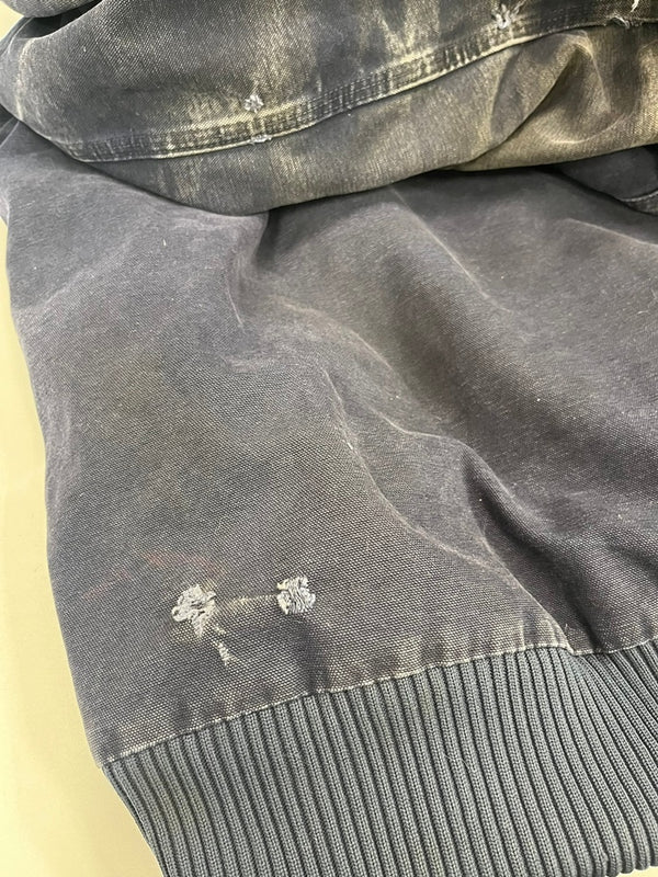 カーハート Carhartt 00s 00's Active Jacket アクティブジャケット 裏地キルティング ヴィンテージ 紺 J130 MDT 3XL ジャケット ネイビー 101MT-5290