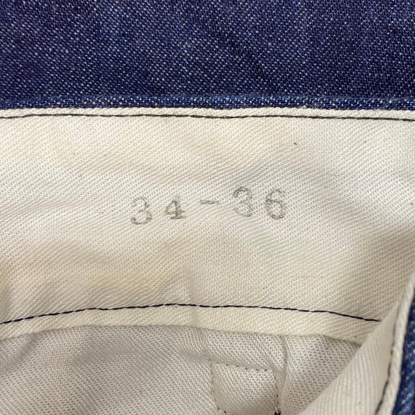 リアルマッコイズ The REAL McCOY'S デニム ハーフパンツ ブルー 34-36サイズ 201MB-1087