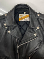 ショット SCHOTT Perfecto LEATHER JACKET レザー ジャケット ダブル ライダース バイカー アウトドア USA製 アウター 黒 サイズ 34 ジャケット 無地 ブラック 104MT-1692