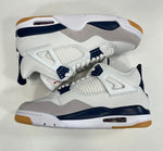 ジョーダン JORDAN Nike SB Air Jordan 4 Retro SP Summit White ナイキ SB エアジョーダン4 レトロ SP サミットホワイト ネイビー DR5415-100 メンズ靴 スニーカー ホワイト 27cm 101sh-2122