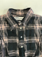 ダイリク DAIRIKU 24SS Linen Check Western Over Shirt チェックウエスタンオーバーシャツ 24SS S-12 長袖シャツ マルチカラー Mサイズ 101MT-4930