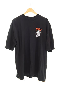 ヴェルディー VERDY PSG JAPAN TOUR 2023 T-SHIRT パリサンジェルマン ジャパンツアー2023 半袖Tシャツ 黒 Tシャツ ブラック LLサイズ 103MT-2221