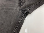 リーバイス Levi's 90s 90年代 550 後染め ブラック ジーンズ ジーパン USA製 ジッパーフライ ボタン裏515 無地 デニム ブラック W32 L32 104MB-296