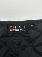 メレル MERRELL TECH VEST テック ベスト フィッシング トラベル アウトドア ノースリーブ 灰 MLM2A3VS1300 ベスト ロゴ グレー XLサイズ 104MT-1403