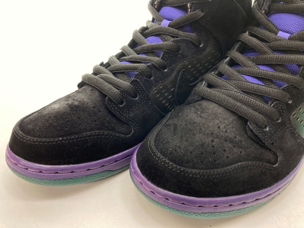 ナイキ NIKE 15年製 × BLACK SHEEP ブラック シープ DUNK HIGH PREMIUM SB GRAPE ダンク ハイ グレープ 紫 黒 313171-027 メンズ靴 スニーカー ブラック 29cm 104-shoes597