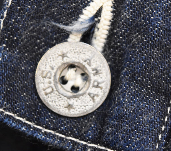 バズリクソンズ BUZZ RICKSON'S TROUSERS WORKING DENIM メタルボタン シンチバック ワーキングデニム BR41106 デニム ブルー 103MB-690