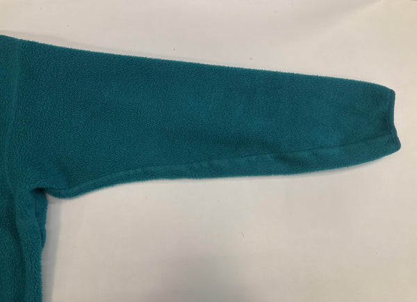 パタゴニア PATAGONIA 90's 90年代 SYNCHILLA シンチラ スナップT  フリース プルオーバー ®️入り エメラルドグリーン×パープル VINTAGE ヴィンテージ MADE IN USA アメリカ製  ジャケット グリーン Lサイズ 101MT-5232