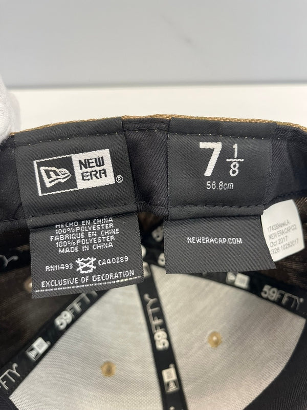 シュプリーム SUPREME ×NEW ERA  MONOGRAM BOX LOGO  ニューエラ モノグラム ボックスロゴ ベースボールキャップ 帽子 メンズ帽子 キャップ ブラウン 101hat-140