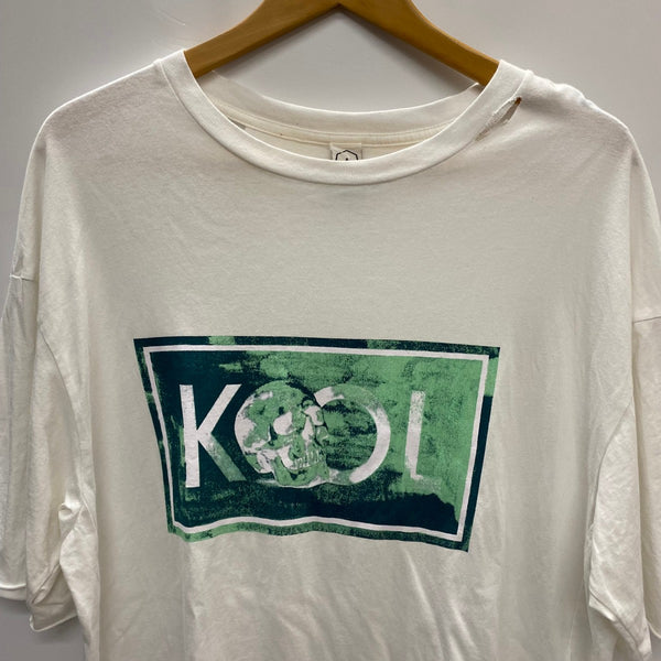 アルケミスト ALCHEMIST KOOL ダメージ加工 Tシャツ ホワイト Lサイズ 201MT-4335