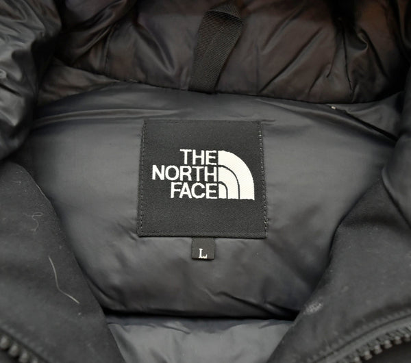 ノースフェイス THE NORTH FACE Elebus JKT エレバスダウンジャケット マウンテンパーカー 黒 ND91643 ジャケット ロゴ ブラック Lサイズ 103MT-528