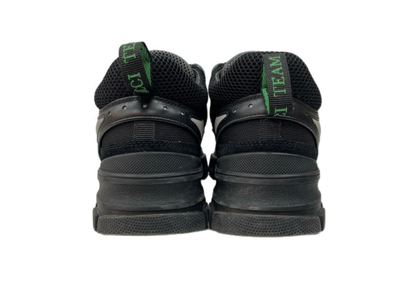グッチ GUCCI Flashtrek Low フラッシュトレック ロー カット スニーカー メッシュ シューズ 黒 メンズ靴 スニーカー ブラック 104S-1079
