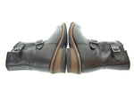 アビレックス  AVIREX ショート レザーエンジニアブーツ 黒 メンズ靴 ブーツ エンジニア ブラック 26cm 103-shoes-78