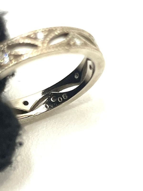 ハム hum lace collection GUILLOCHE RING K18WG レディースジュエリー アクセサリー 指輪 リング シルバー 601goods-6