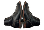 ロンウルフ LONE WOLF CARPENTER BOOTS カーペンター ブーツ ワーク 編み上げ ハイカット シューズ 黒 F01615 メンズ靴 ブーツ ワーク ブラック UK 7 104S-940