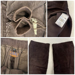 バッズプール BUDSPOOL ×APHRODITE GANG アフロディーテギャング コーデュロイプルオーバー パーカー スーツ・セットアップ ブラウン Lサイズ 101MB-704