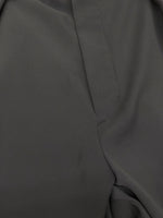 クルニ CULLNI 2Tuck Pants with Long Belt for STUDIOUS タック ワイド パンツ ジップフライ ベルト 灰 無地 CU-021-ST スラックス グレー サイズ 1 104MB-334