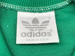 アディダス adidas 80's USA製 Track Jacket トラック ジャケット 緑 ジャージ ロゴ グリーン Lサイズ 104MT-2046