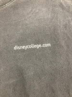 US US古着 90's 90年代 Hanes disneycollege.com MICKEY MOUSE ディズニー バーチャル 3D ミッキーマウス オフィシャル VINTAGE ヴィンテージ Tシャツ ブラック Lサイズ 101MT-4747