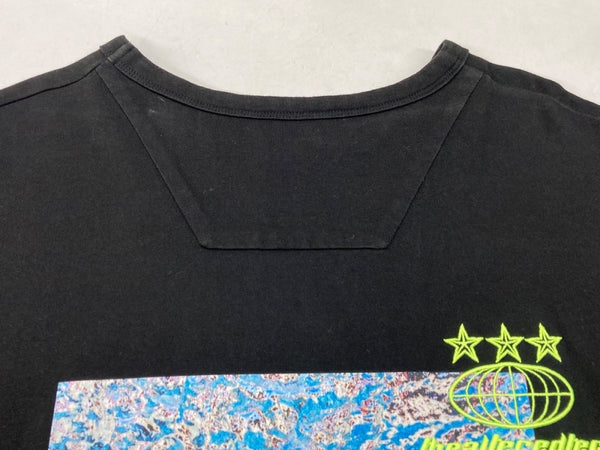 ジュンジェイ Juun.J Thealteredtech T-Shirt オルタードテック 刺繍ロゴ Tシャツ  黒 JC9342P235 Tシャツ プリント ブラック Mサイズ 104MT-1582