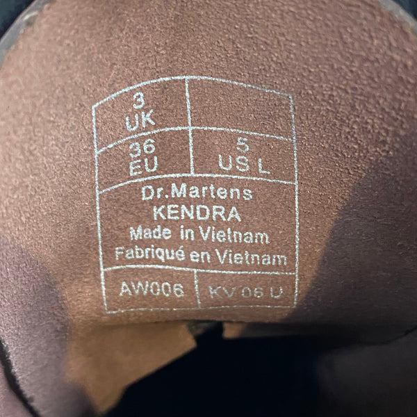 ドクターマーチン Dr.Martens ケンドラ KENDRA レースアップ レディース靴 ブーツ サイドゴア ブラウン 3UKサイズ 201-shoes1430