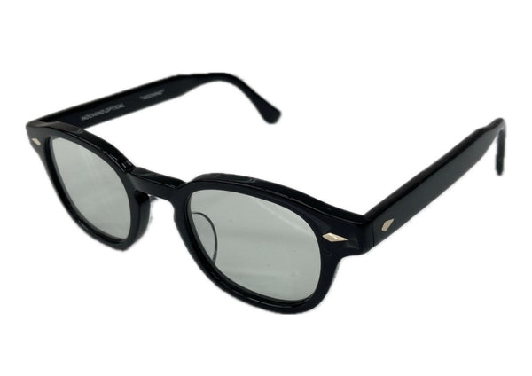 ノチノオプティカル NOCHINO OPTICAL NOCHINO ノチノ ボスリントン 伊達メガネ アイウェア 眼鏡 黒 眼鏡・サングラス 眼鏡 無地 ブラック 104G-47