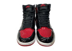 ナイキ NIKE 21年製 AIR JORDAN 1 RETRO HIGH OG PATENT BRED エア ジョーダン レトロ ハイ パテント ブレッド AJ1 シューズ 赤 黒 555088-063 メンズ靴 スニーカー ブラック 28.5cm 104S-995