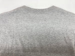 エンノイ ENNOY 23SS クルーネック 半袖 カットソー コットン COTTON 綿 MADE IN JAPAN 日本製 ラバーロゴ GRAY 灰色 SS23BRENCT01NTL Tシャツ ワンポイント グレー Lサイズ 104MT-1751