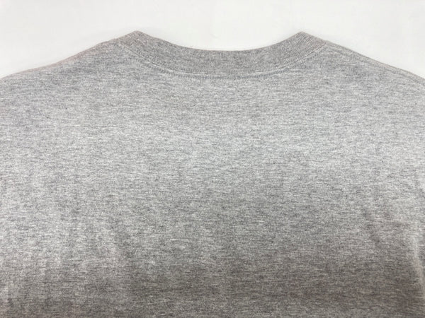 エンノイ ENNOY 23SS クルーネック 半袖 カットソー コットン COTTON 綿 MADE IN JAPAN 日本製 ラバーロゴ GRAY 灰色 SS23BRENCT01NTL Tシャツ ワンポイント グレー Lサイズ 104MT-1751
