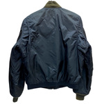 【曜日割引対象外】 ミリタリー MILITARY 90's SPIEWAK G-8 Flight Jacket WEP USA製 ゴンズ ジャケット ネイビー 38サイズ 201MT-4855 VB